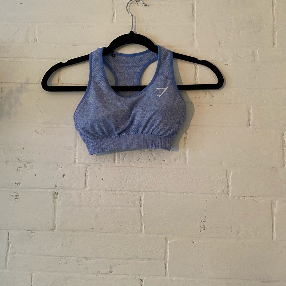 Gym shark vital seamless blue set